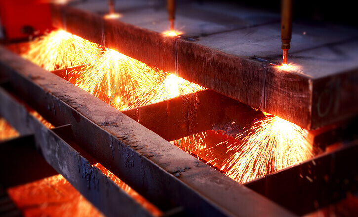 Global Steel & Flamecutting Multi-torch Oxy-fuel CNC